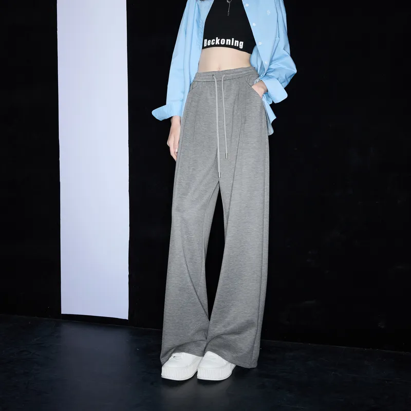 3COLOUR Casual Pants Women's Heather Gray-3