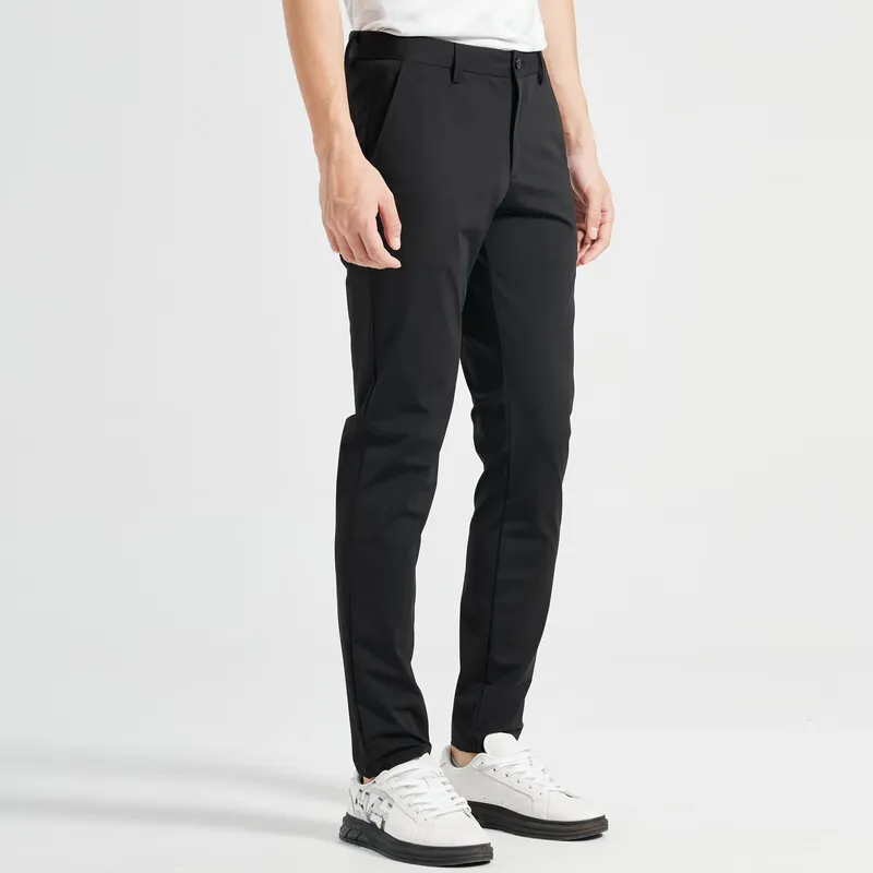 LESS IS MORE Casual Pants Men's Black-3