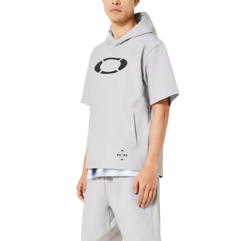 Oakley Striking Intense Knit Hoodie 7.0 Sweatshirt Men's Gray-5