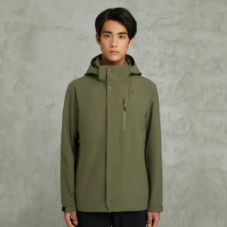 KOLON SPORT HIKE Series Waterproof And Windproof Windbreaker Jacket Men's-5