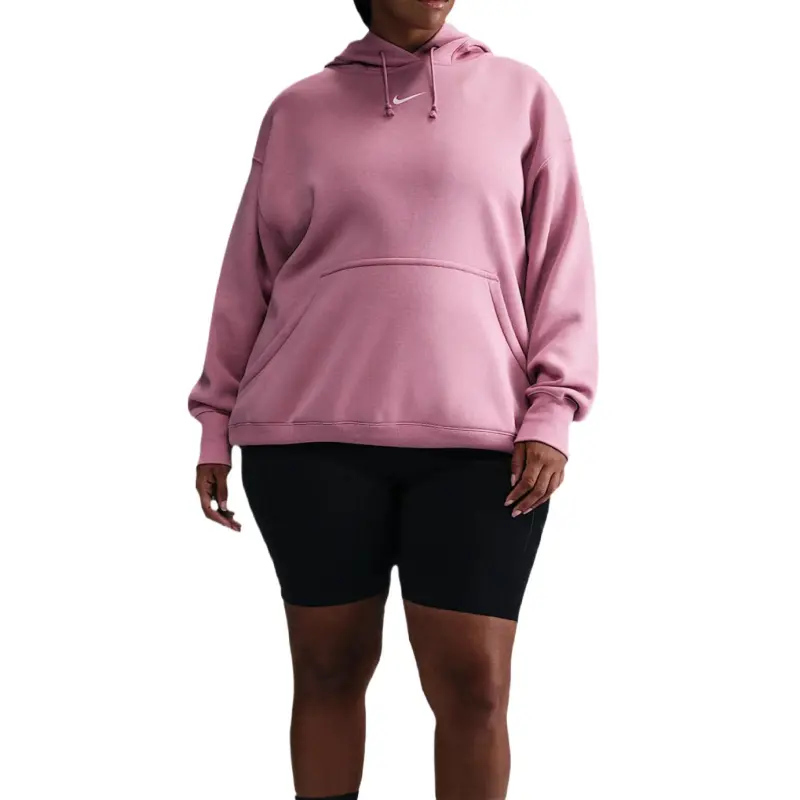 Nike Swoosh Sportswear Phoenix Fleece Sweatshirt Women's Element Pink/Sail-2