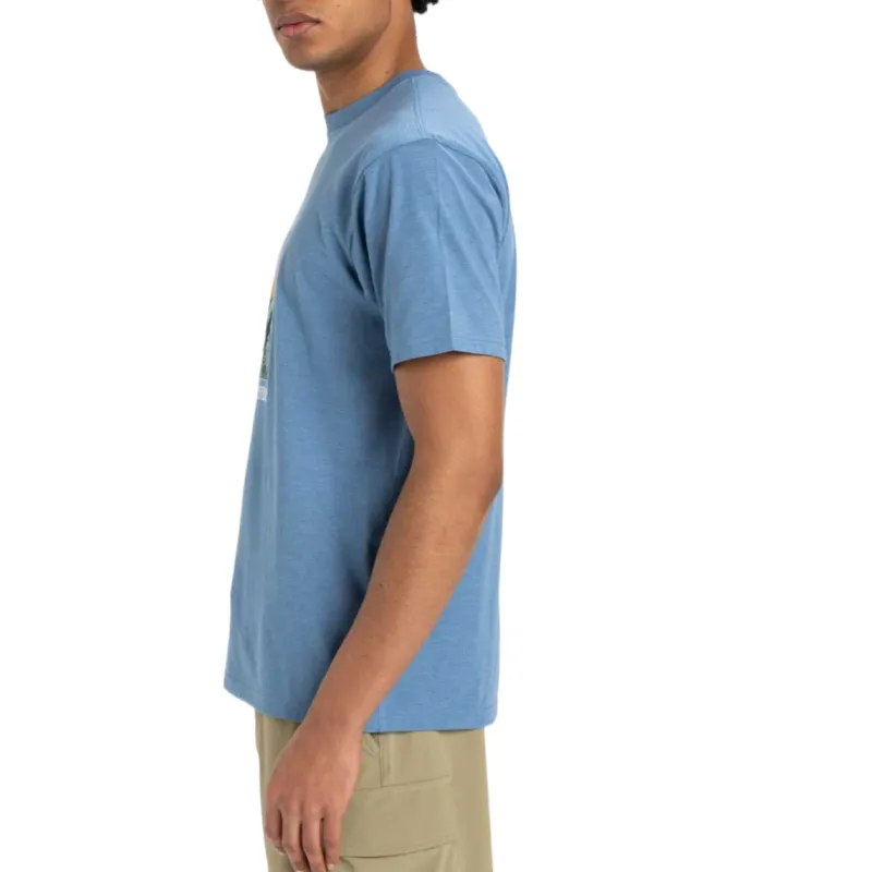 Quiksilver T Shirts Men Blue-4