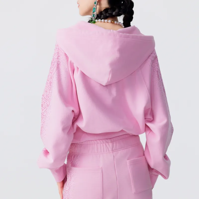 TCH Cropped Coats Women's Pink-6