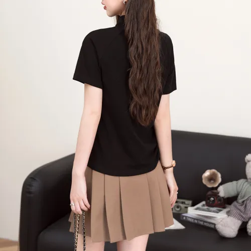 FAWENXIANGZI Regular T Shirt Women's Slim Fit