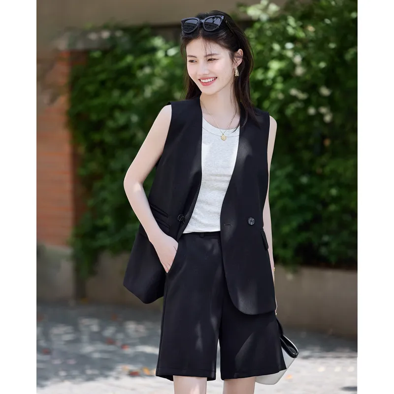 TERRE BLEUE Casual Suit Loose Fit Women's-4