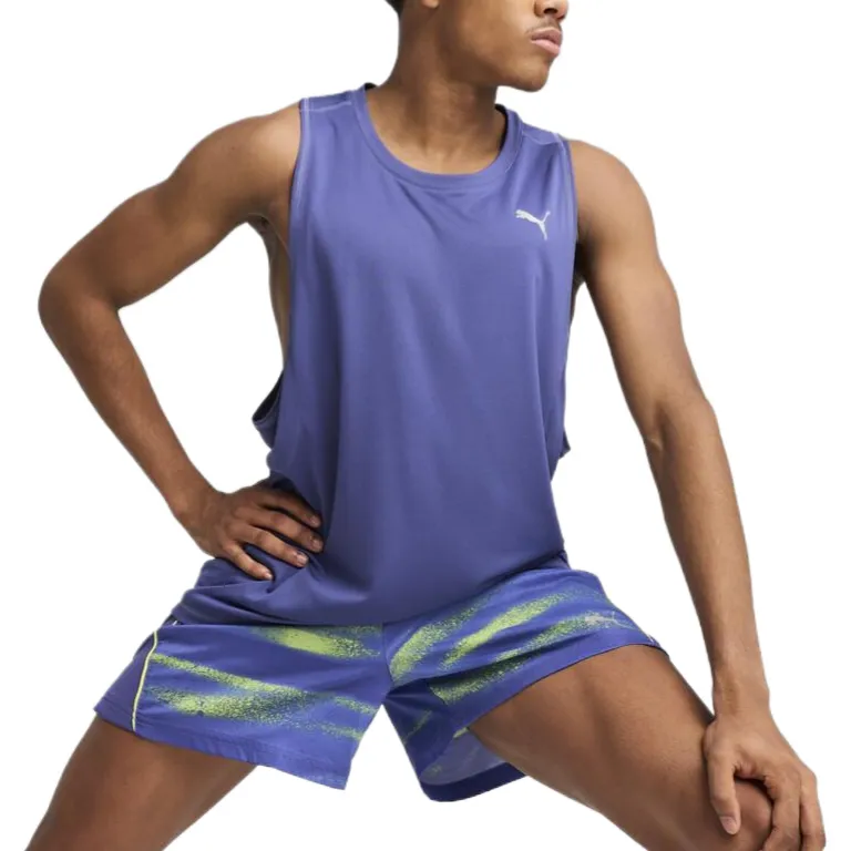 PUMA RUN VELOCITY Tank Top Men's Blue-2