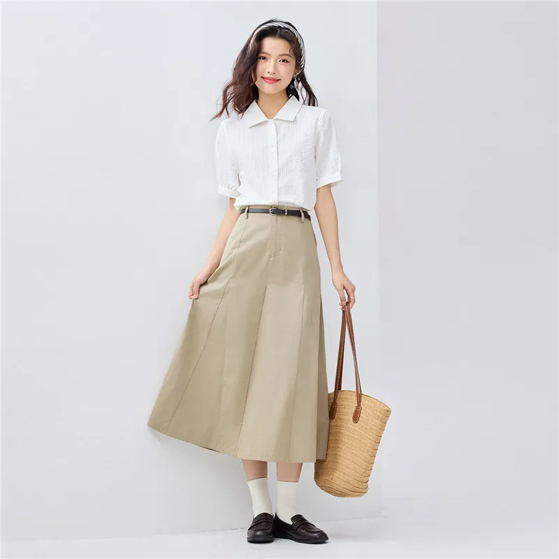 UNIQLO Casual Long Skirt Women's-10