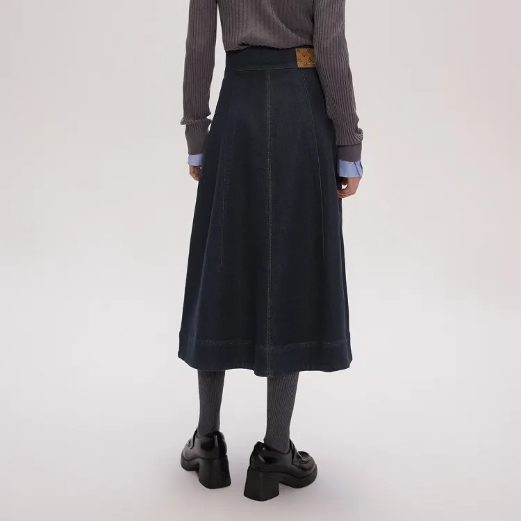 ONLY Denim Long Skirts Women's-7