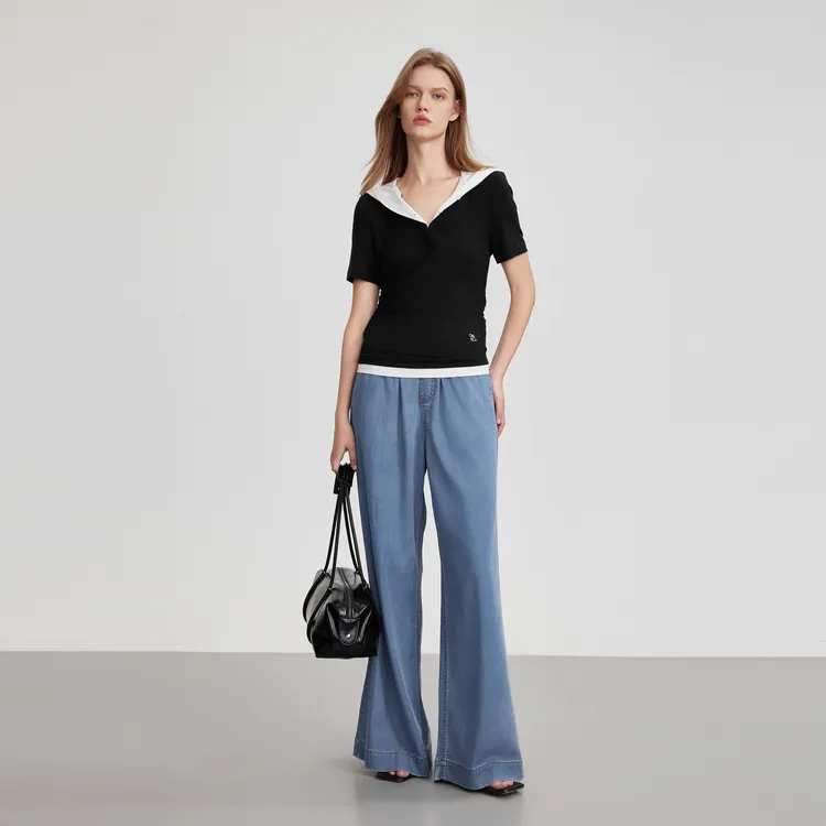ELLE T Shirts Women's-3