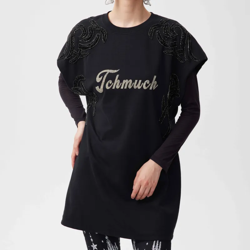TCH Long Sleeved Dresses Women's Black-1