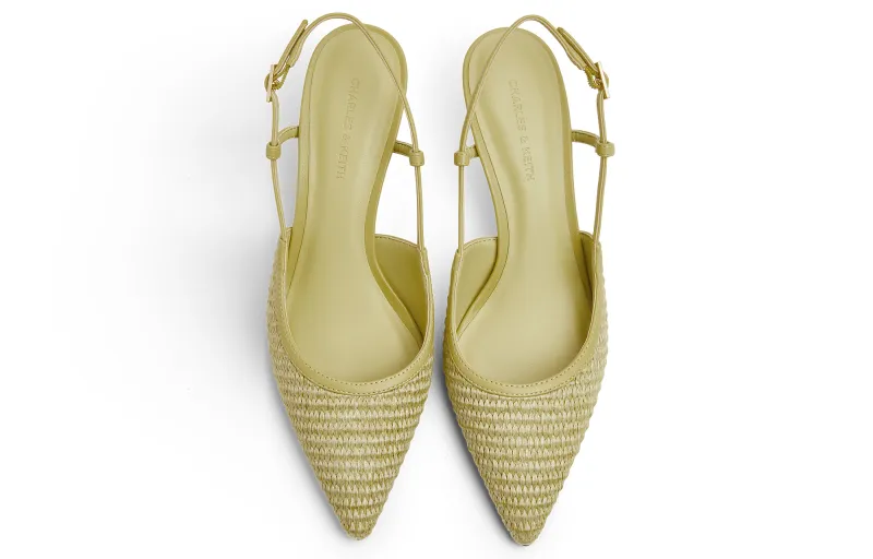 CHARLES&KEITH Small Ck Slim Heel High Heels 6.7cm Women's-2