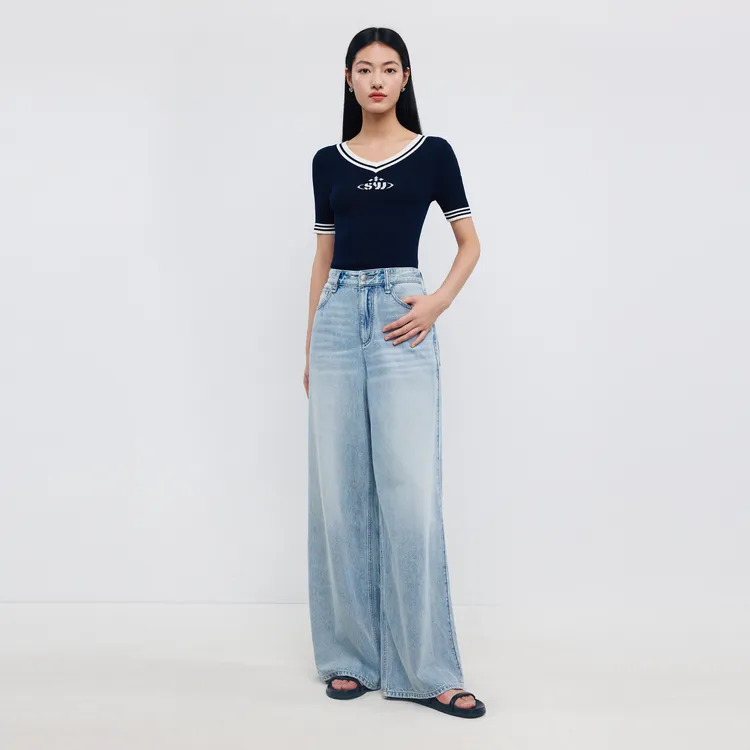 SHUIYUNJIAN Knitwear Women's Navy Blue-3