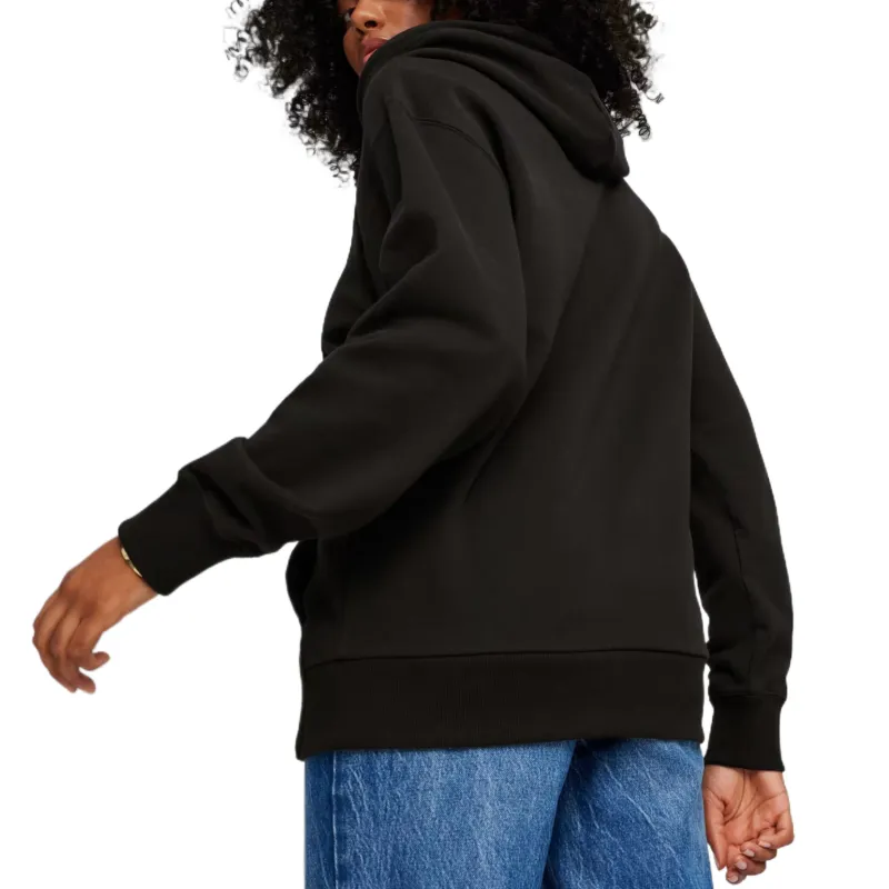 PUMA DOWNTOWNhoodie Sweatshirt Men's Black-3