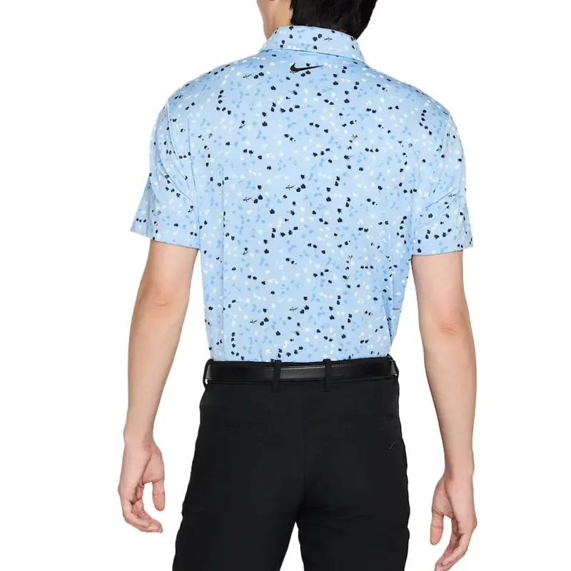 Nike Dri Fit Polo Shirt Men's Blue/Black-1