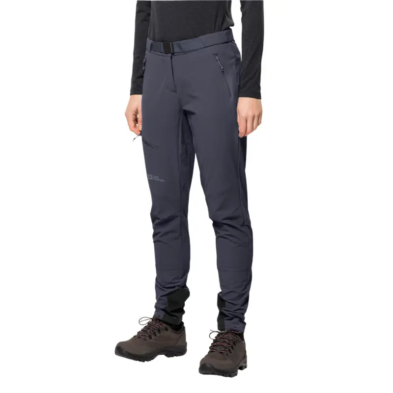 Jack Wolfskin Ziegspitz W TEXADRI TEXASHIELD Casual Pants Women's Dark Blue-1