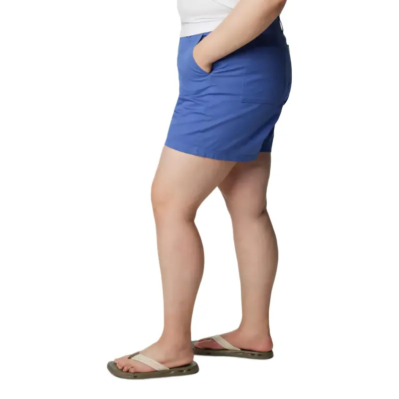 Columbia Calico Basin Casual Shorts Women's Blue-2