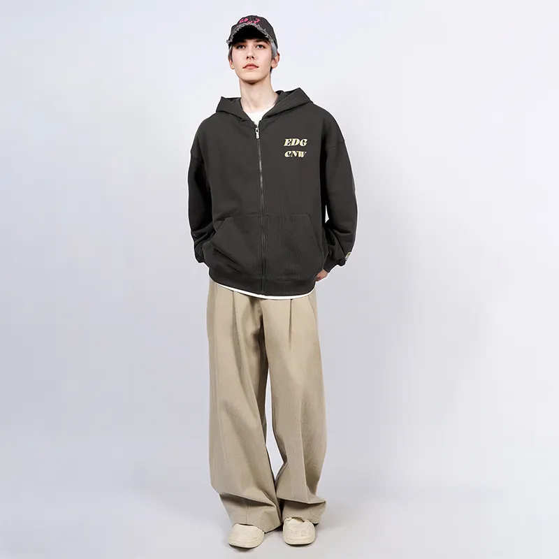 Edg X CANOTWAIT_ Sweatshirts Unisex Dark Gray-2