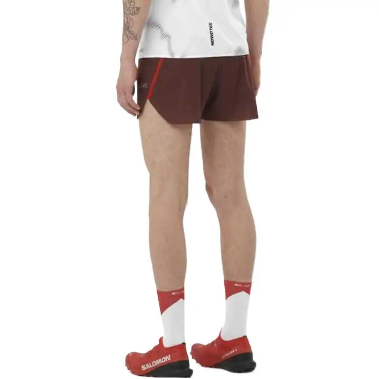 SALOMON Sports Shorts Men's Red-1