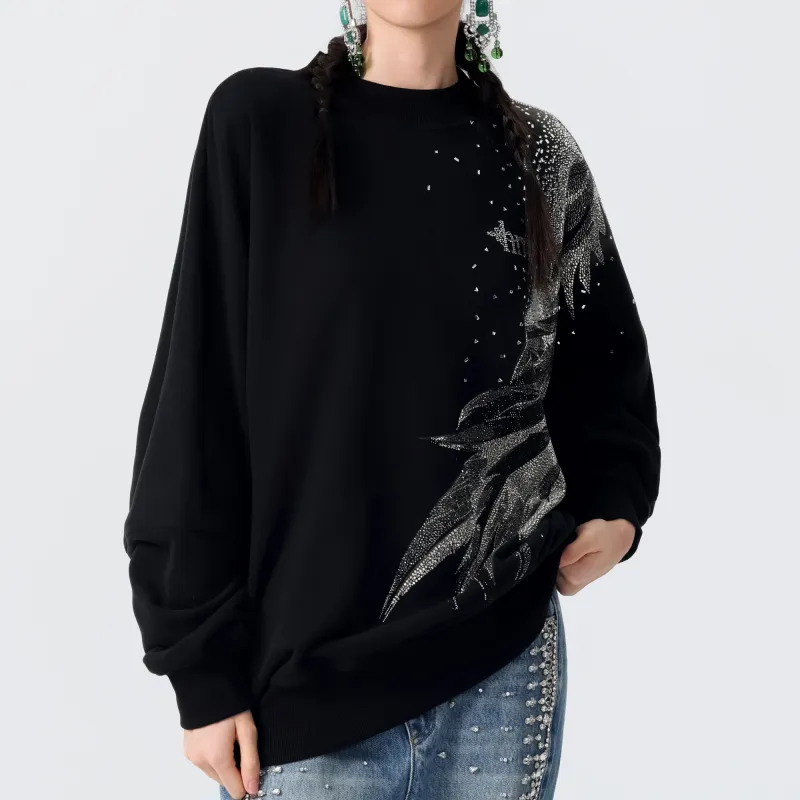 TCH Sweatshirts Unisex Black-3
