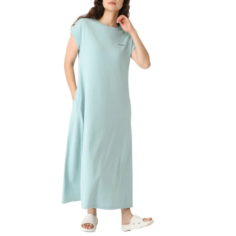 Columbia Tree Swallow Omni Freeze Zero Short Sleeved Dress Women's Light Green-2