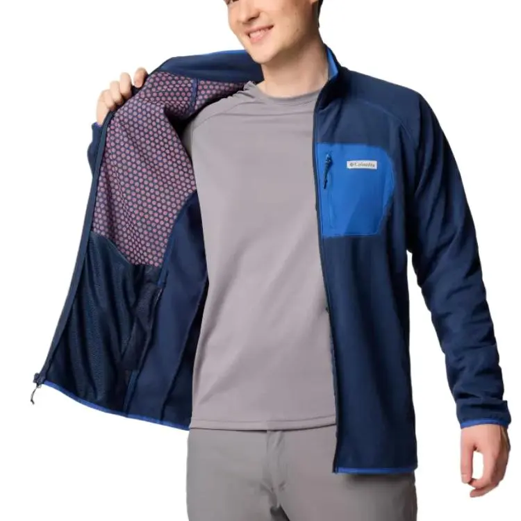 Columbia Outdoor Tracks Full Zip Jacket Jacket Men's Blue-3
