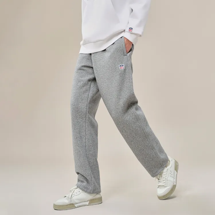 Nfl X JACK&JONES Knitted Sweatpants Men G41 Light Heather Gray-3