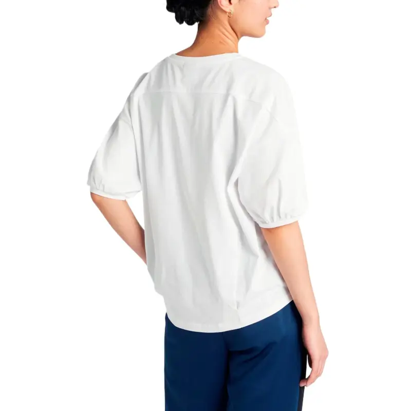 PUMA Puff Sleeve T Shirt Women's White-3