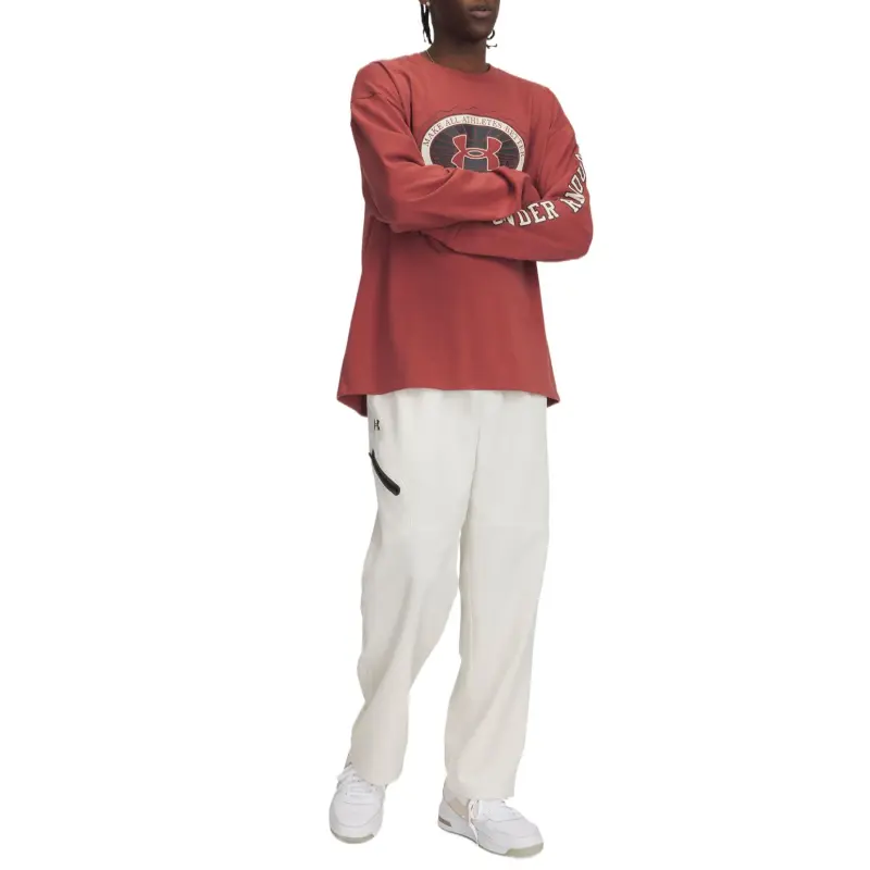 Under Armour Unstoppable UA Knitted Sweatpants Men's Milk White-2