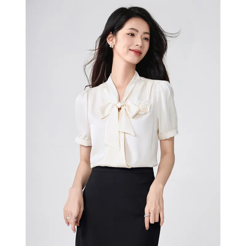 Love Elaine Shirts Women's Ecru-1