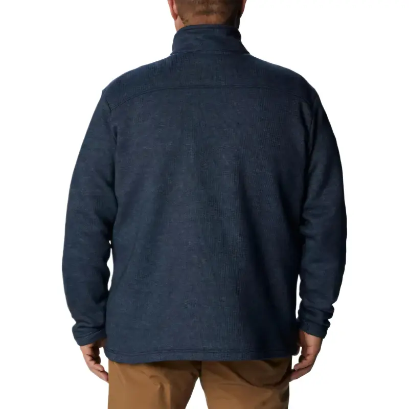 Columbia Great Hart Mountain Sweatshirt Men's University Marine Heather-1