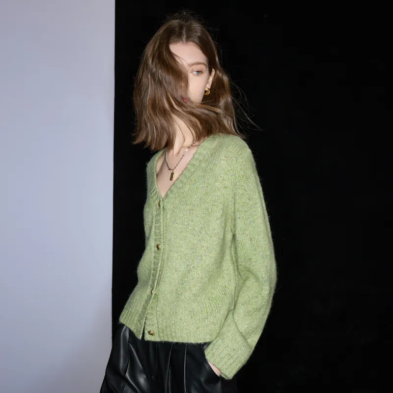 3COLOUR Knitwear Women's Matcha Green-6