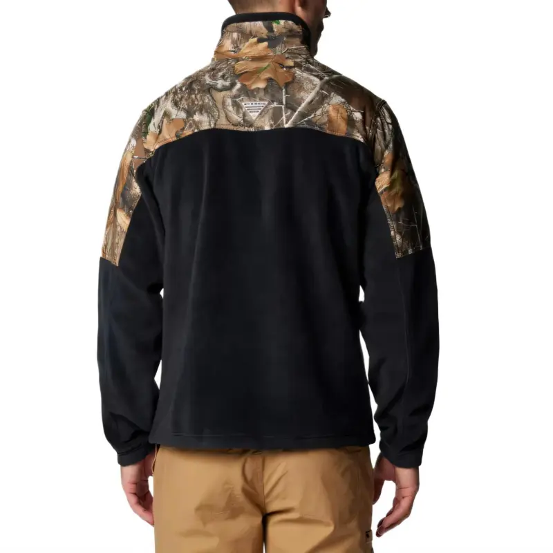 Columbia ™ Fleece Overlay II Sweatshirt Men's Black-1