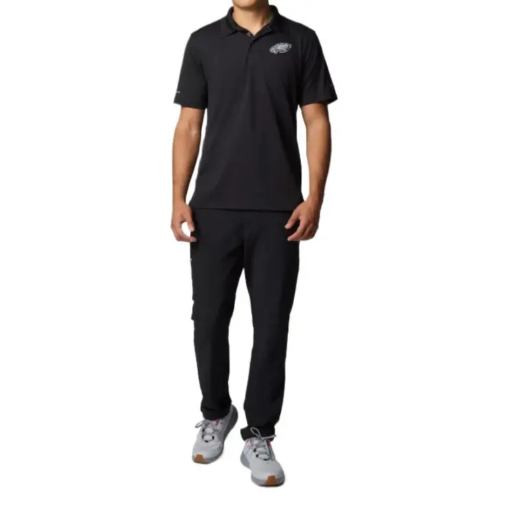 Columbia PFG Low Drag Offshore Polo Shirt Men's Black-3