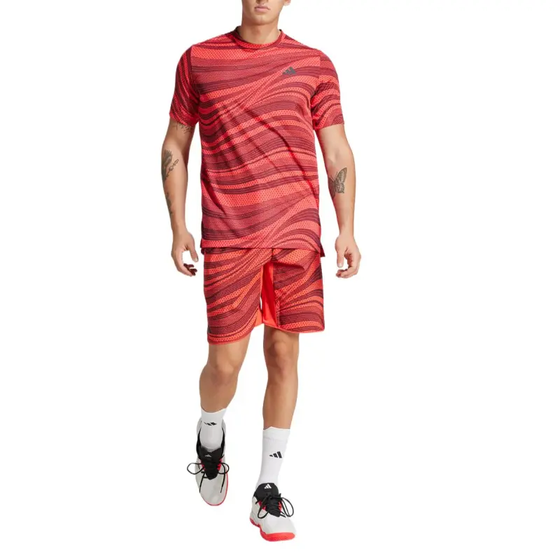 Adidas Free Shipping With AdiClub Club Tennis Climacool Graphic Tee-2