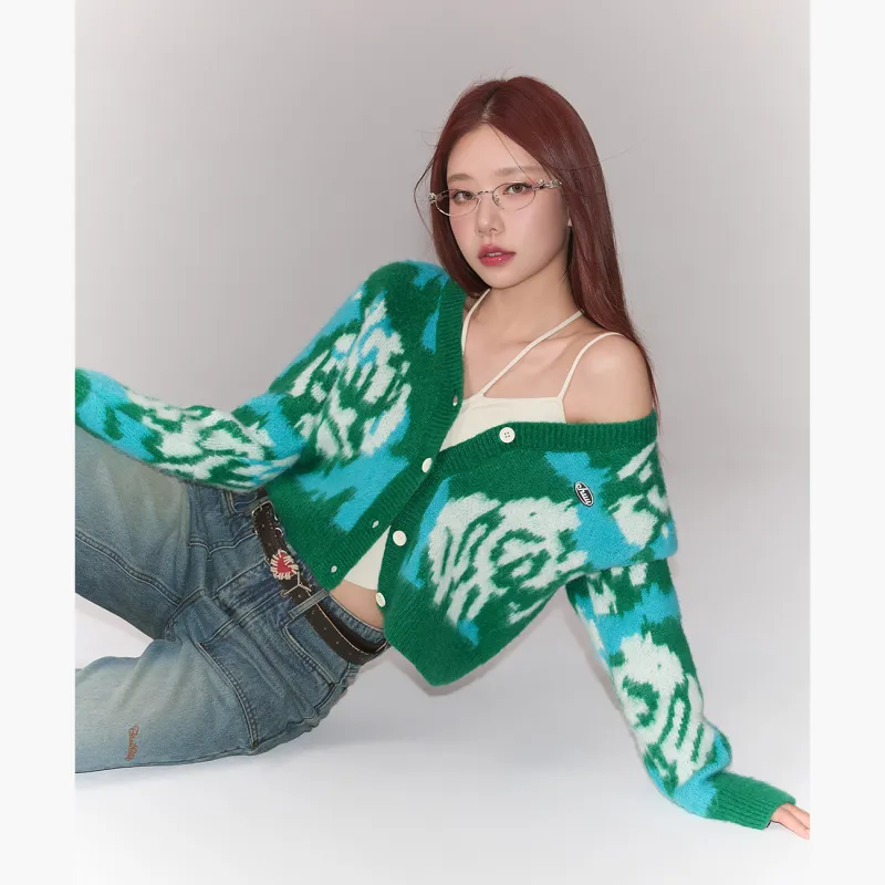CHUU 24FW Knitted Fabric Cardigan Women's-2