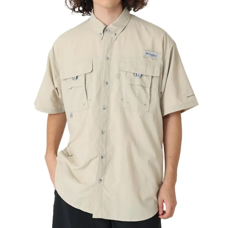 Columbia Shirts Men Khaki-2