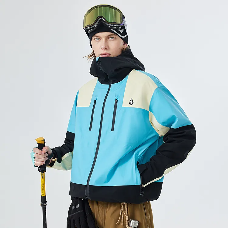 VOLCOM Jackets Coats Unisex Interstellar Blue-4