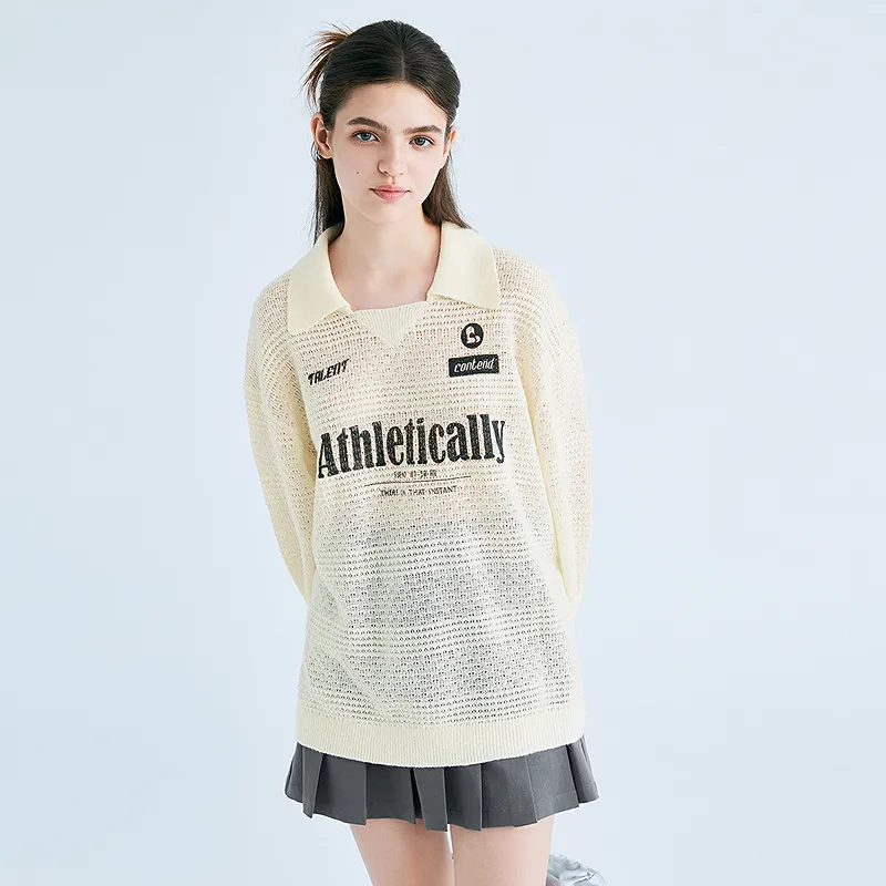 LEDIN Knitwear Women's Cannoli Cream-2
