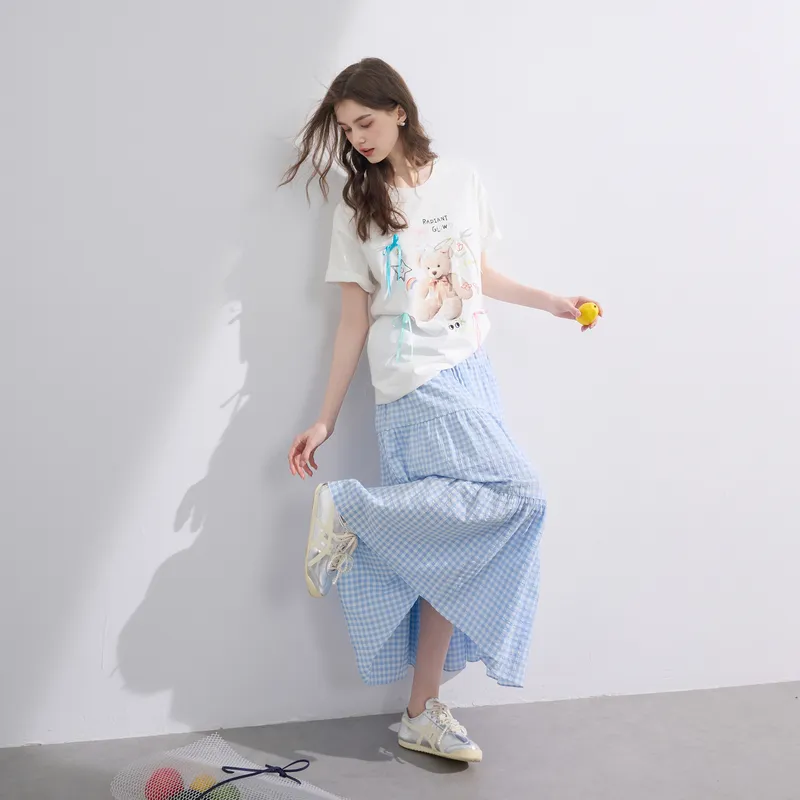 3COLOUR T Shirt Women's Cloud White-5