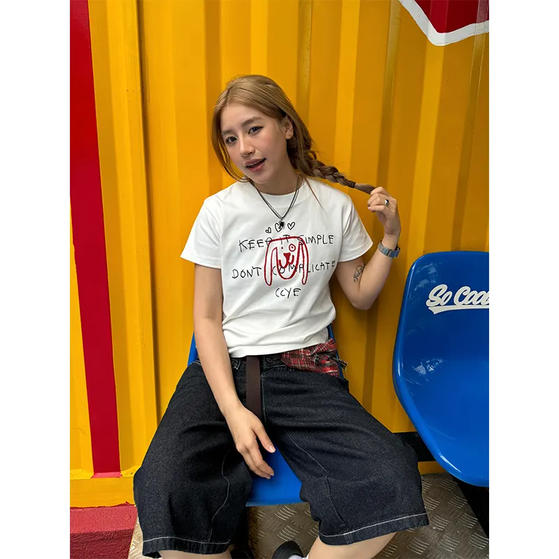 CHUANCHUANYEJIA T Shirt Women's-5