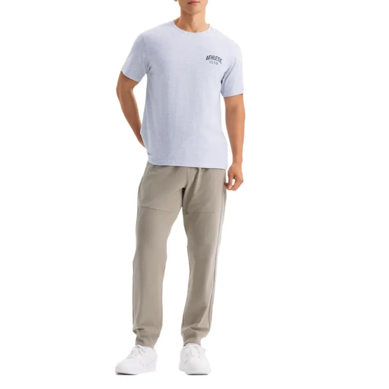 DECATHLON T Shirt Men's Zinc Gray-5