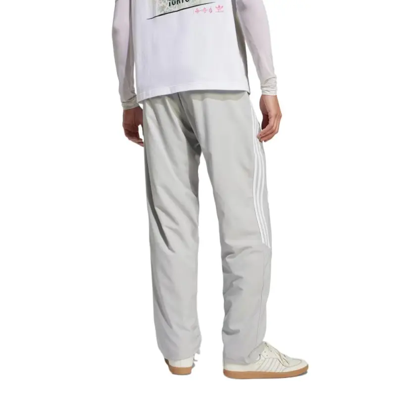 Adidas Adicolor Knitted Sweatpants Men's Gray White-2
