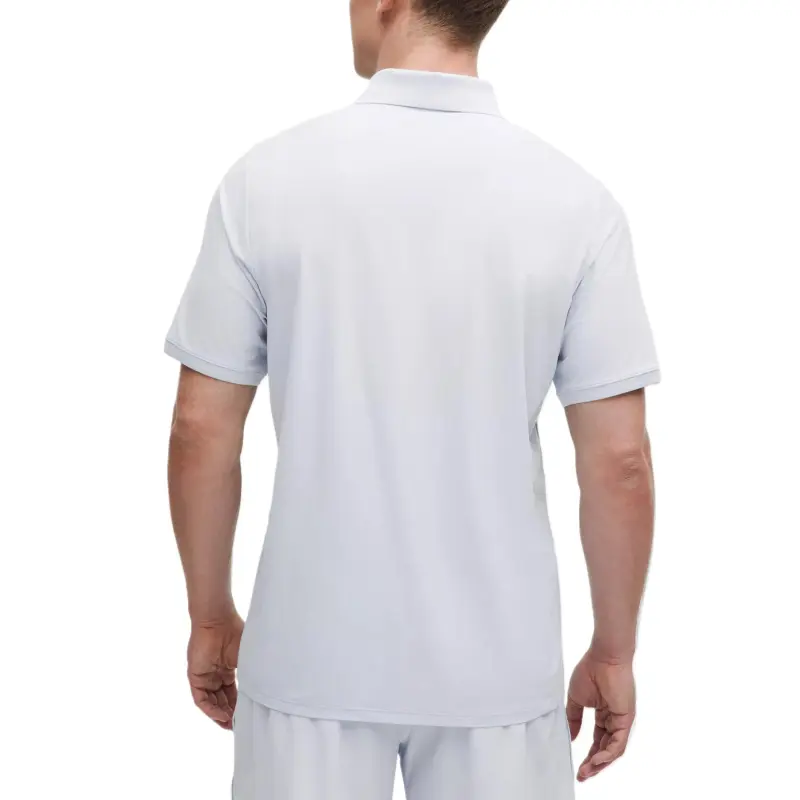 Lululemon UV Protective Striped Mesh Tennis Polo Shirt Men's-7