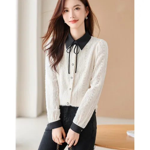 Like The Age Of Water Winter Shirt Regular Women's Ecru