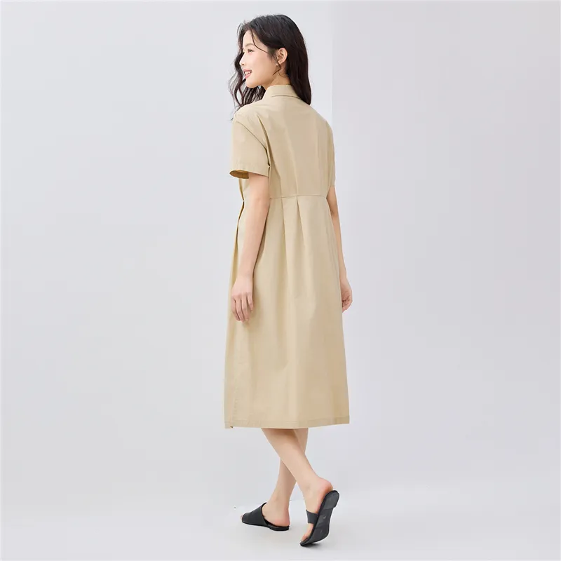UNIQLO Short Sleeved Dresses Women's-15