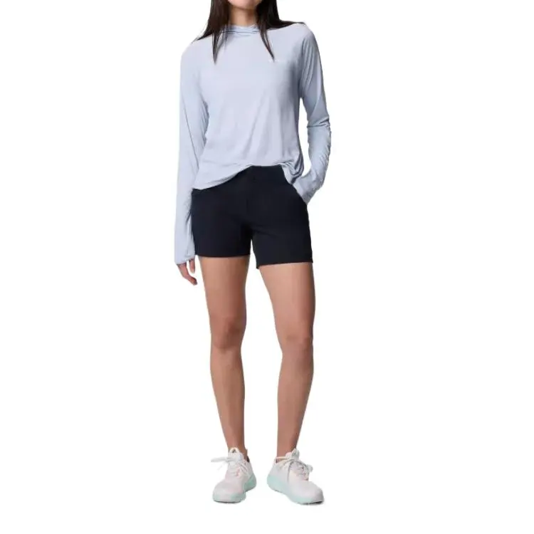 Columbia PFG Coral Point Casual Shorts Women's Black-5