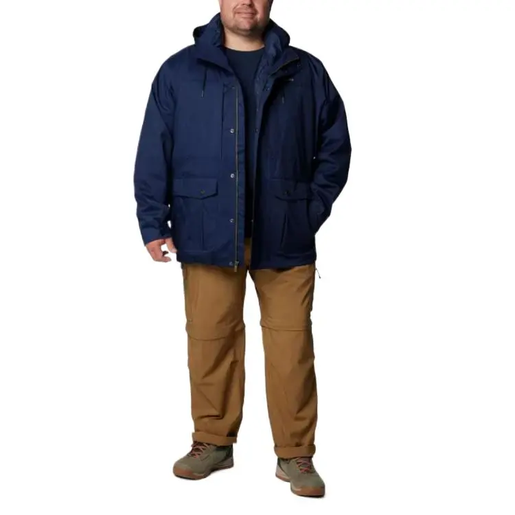 Columbia Horizons Pine Jacket Men's Preppy Marine Blue-5