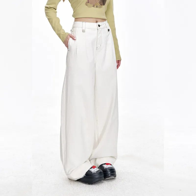 ELF SACK Jeans Women's Effortless White-3