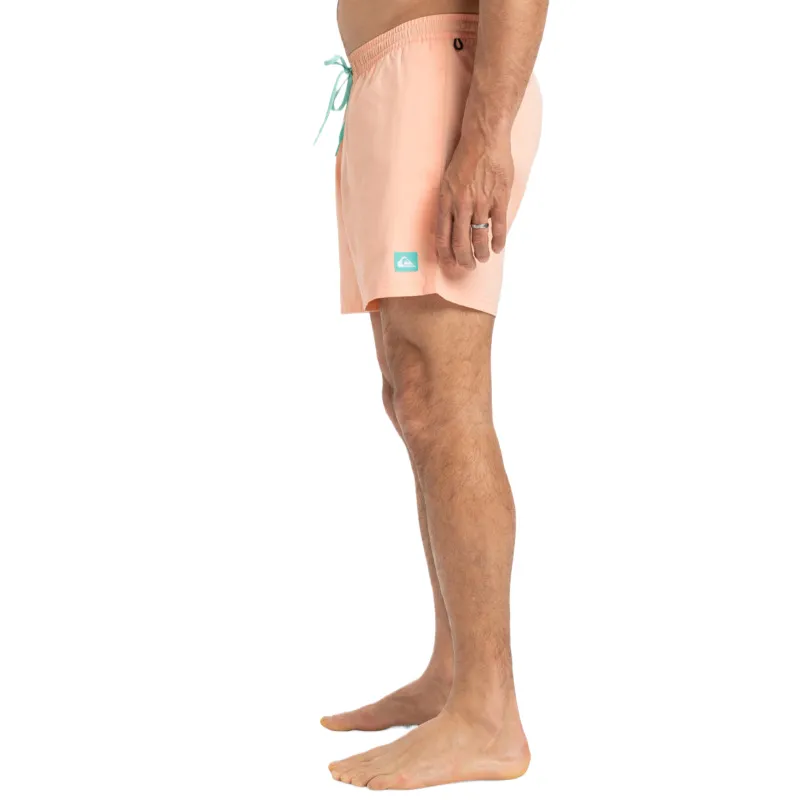 Quiksilver Everyday Solid Volley 15 Beach Shorts Men's Light Orange-4