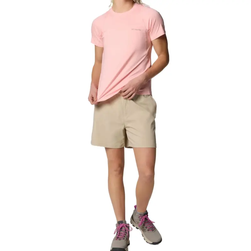 Columbia Regular T Shirt Women's Pink Sand-3